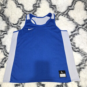 Nike Pro Dri-Fit Multicolor Activewear Reversible Race Back Tank Top - Size M